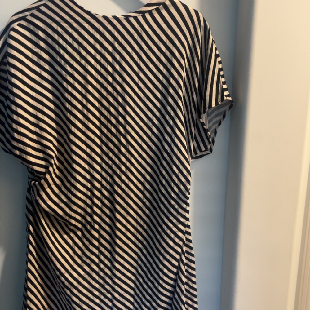 H&M Monochrome Striped Dress